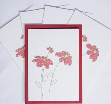 Red Spotty Flowers (T05)
