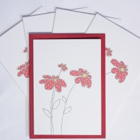 Red Spotty Flowers (T05)