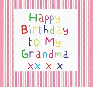 Birthday Grandma (CR07)