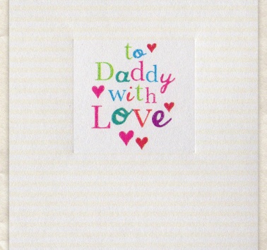 To Daddy with Love (D243)